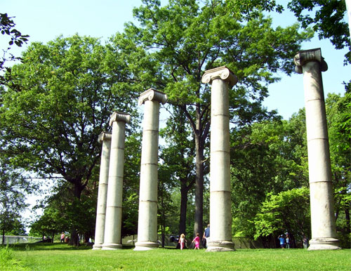 Ionic Columns from the Armstrong Mansion