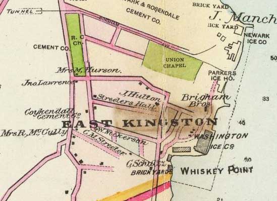 EAST KINGSTON MAP